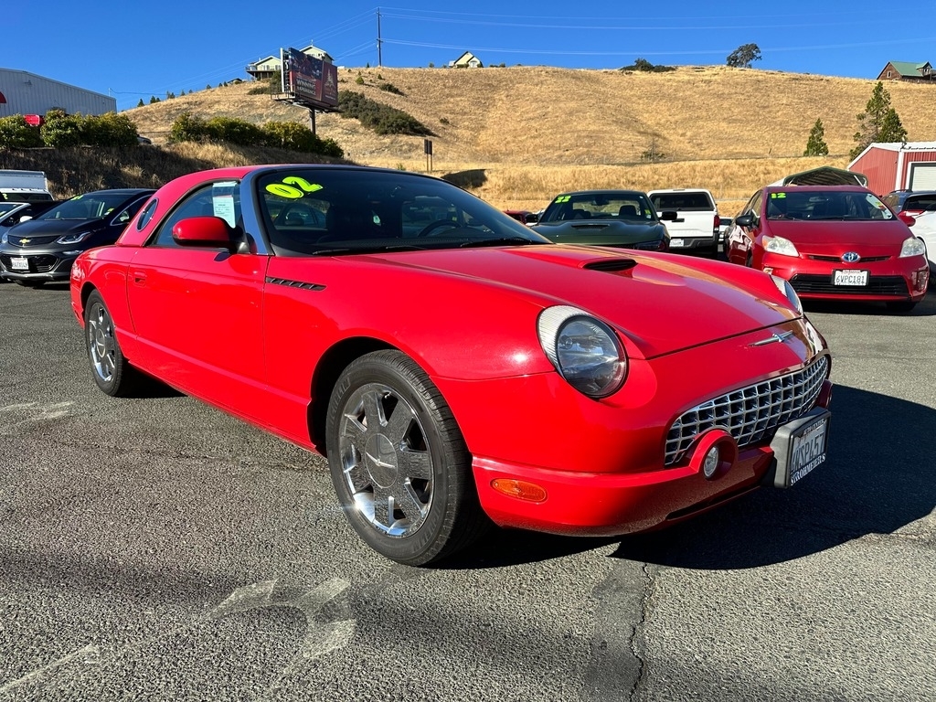 Used 2002 Ford Thunderbird Deluxe with VIN 1FAHP60A92Y111683 for sale in Lakeport, CA