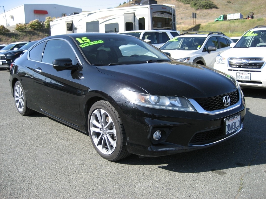 Used 2015 Honda Accord EX-L V-6 with VIN 1HGCT2B85FA007839 for sale in Lakeport, CA