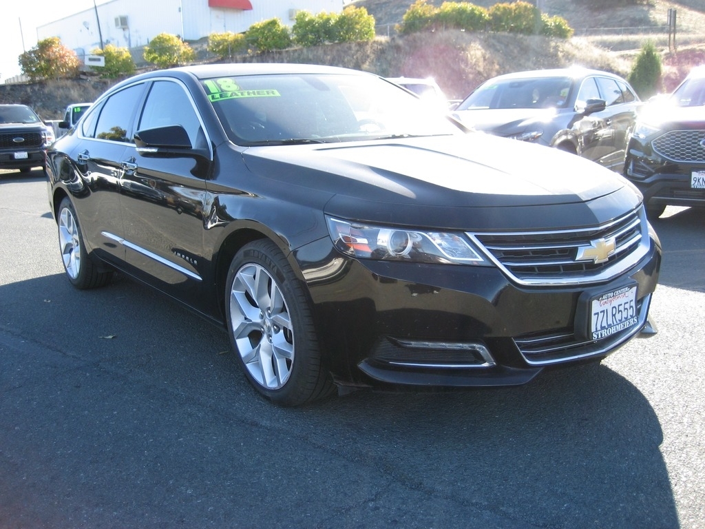 Used 2018 Chevrolet Impala Premier with VIN 2G1125S31J9116701 for sale in Lakeport, CA