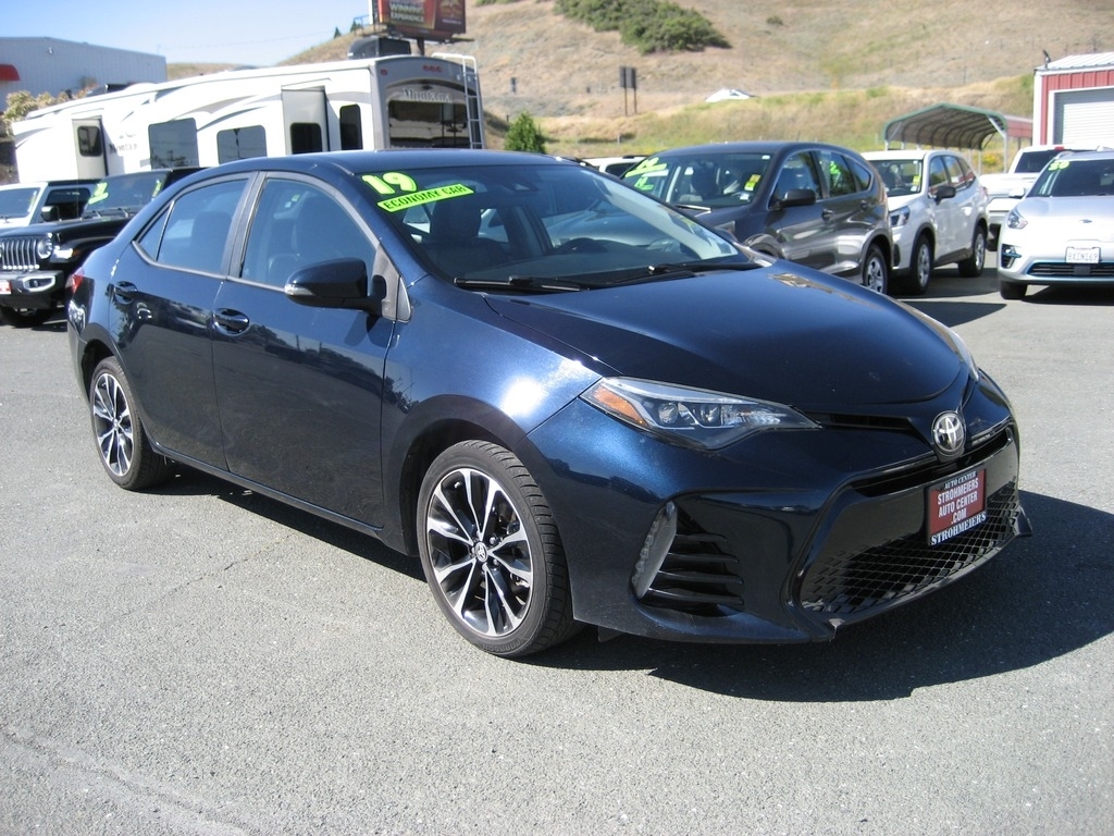 Used 2019 Toyota Corolla SE with VIN 2T1BURHE1KC150595 for sale in Lakeport, CA