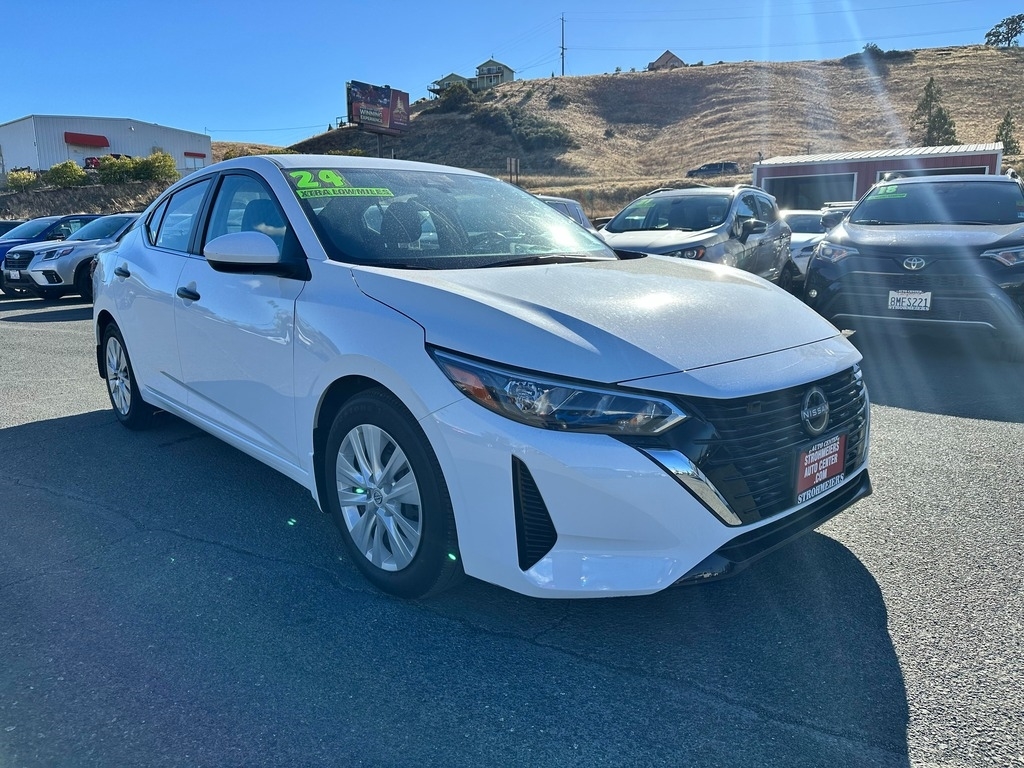 Used 2024 Nissan Sentra S with VIN 3N1AB8BV7RY225950 for sale in Lakeport, CA