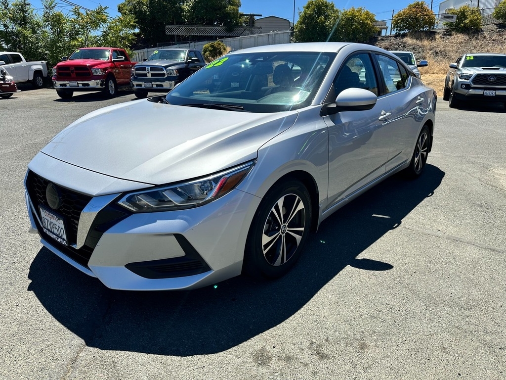 Used 2022 Nissan Sentra SV with VIN 3N1AB8CV3NY231284 for sale in Lakeport, CA