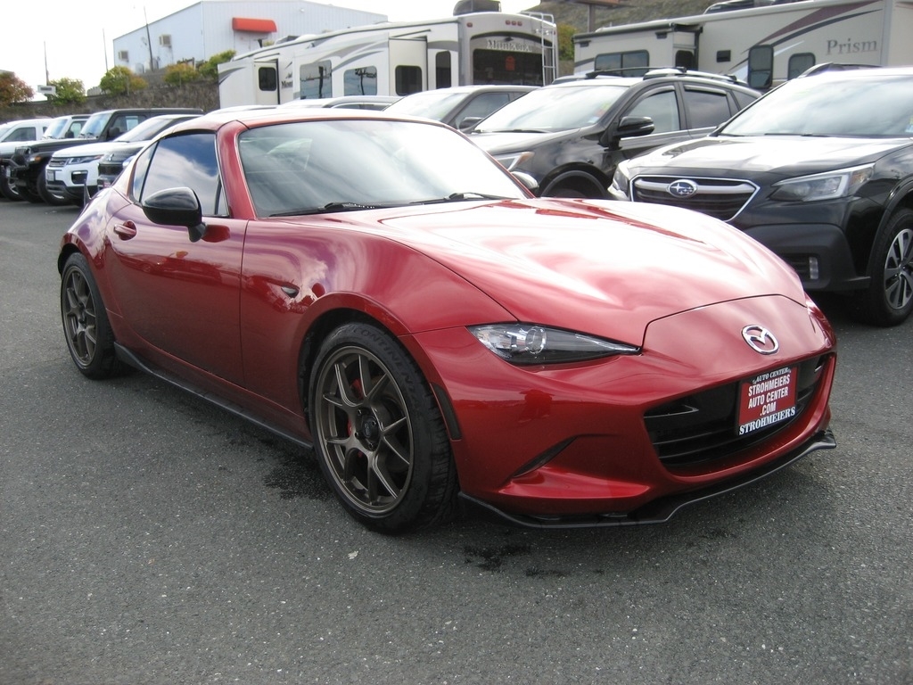 Used 2018 Mazda MX-5 Miata RF Club with VIN JM1NDAL70J0204839 for sale in Lakeport, CA