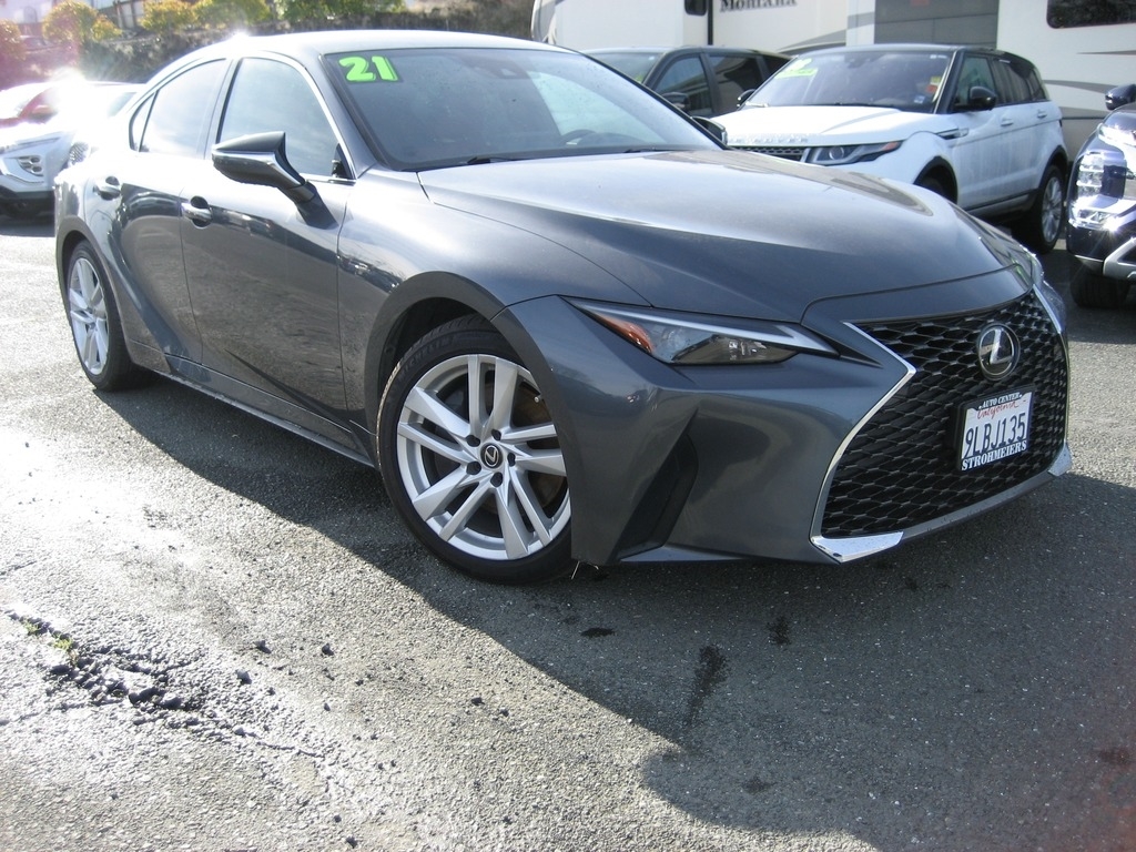 Used 2021 Lexus IS 300 with VIN JTHAA1D22M5112194 for sale in Lakeport, CA