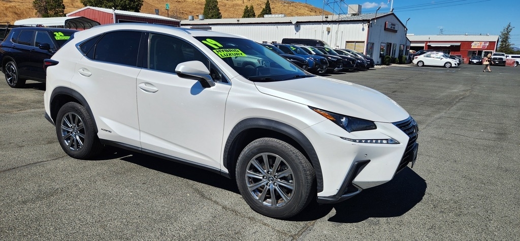 Used 2019 Lexus NX Hybrid 300h with VIN JTJBJRBZ3K2116075 for sale in Lakeport, CA