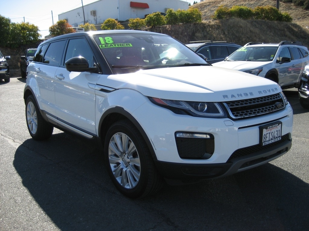 Used 2018 Land Rover Range Rover Evoque HSE with VIN SALVR2RX8JH322226 for sale in Lakeport, CA