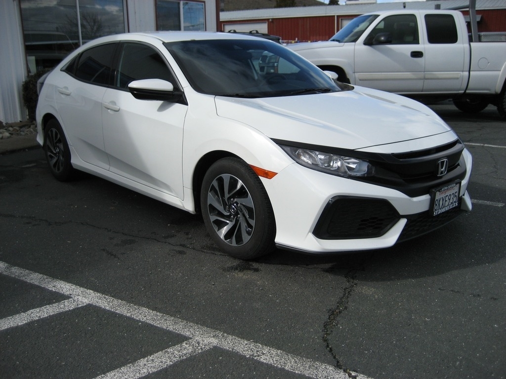 Used 2019 Honda Civic Hatchback LX with VIN SHHFK7H37KU415573 for sale in Lakeport, CA