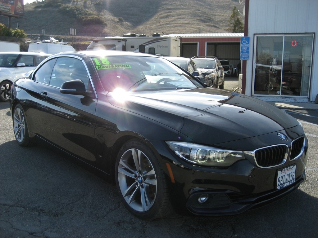 Used 2018 BMW 4 Series 430i with VIN WBA4Z1C54JEA31194 for sale in Lakeport, CA