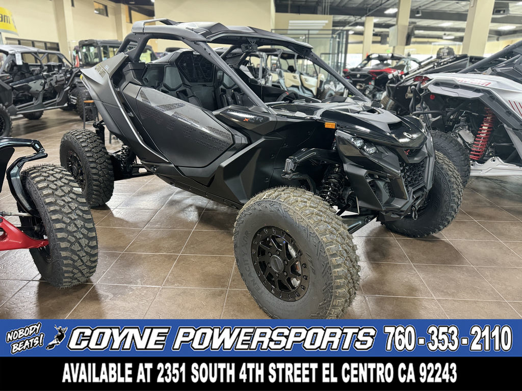 2026 Can-Am® Maverick R X RS with Smart-Shox Triple Black