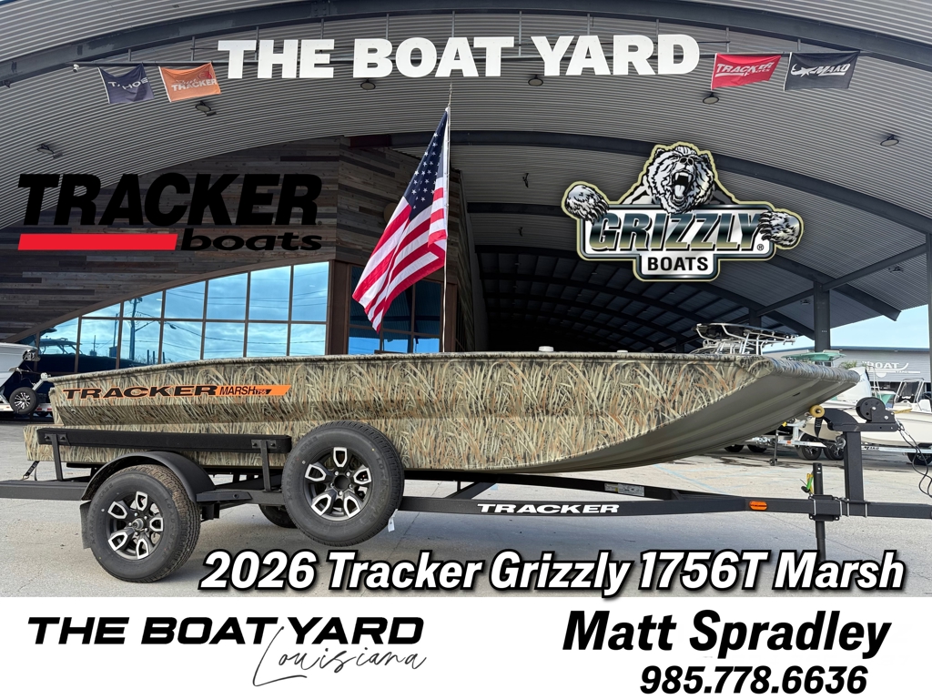 2026 Tracker Boats Grizzly 1756T Marsh