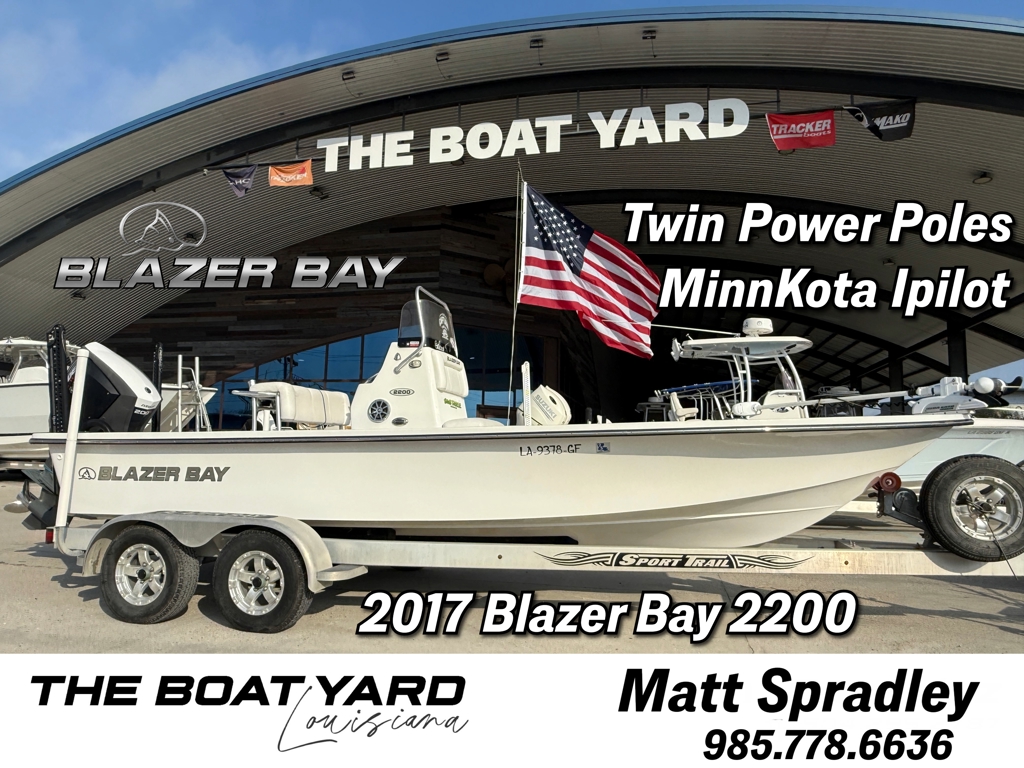 2017 Blazer Boats Bay 2200