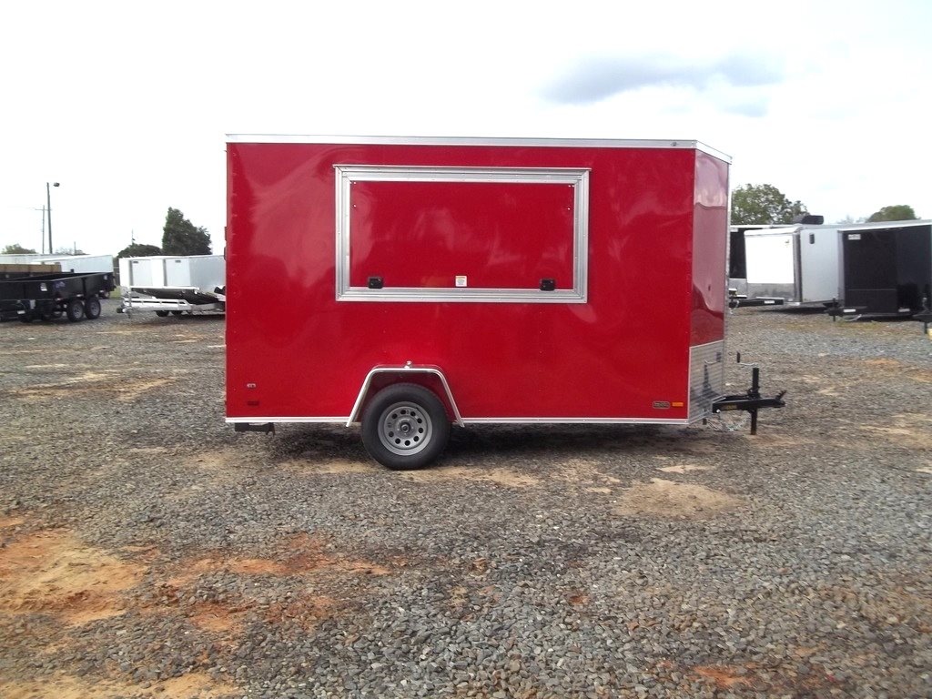 2021 Covered Wagon 6 x 12 concession trailer
