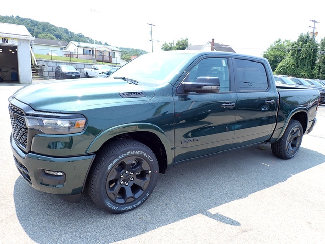 Serrano Green Metallic 2026 RAM 1500 Pickup Truck Four-Wheel Drive 8-Speed Automatic