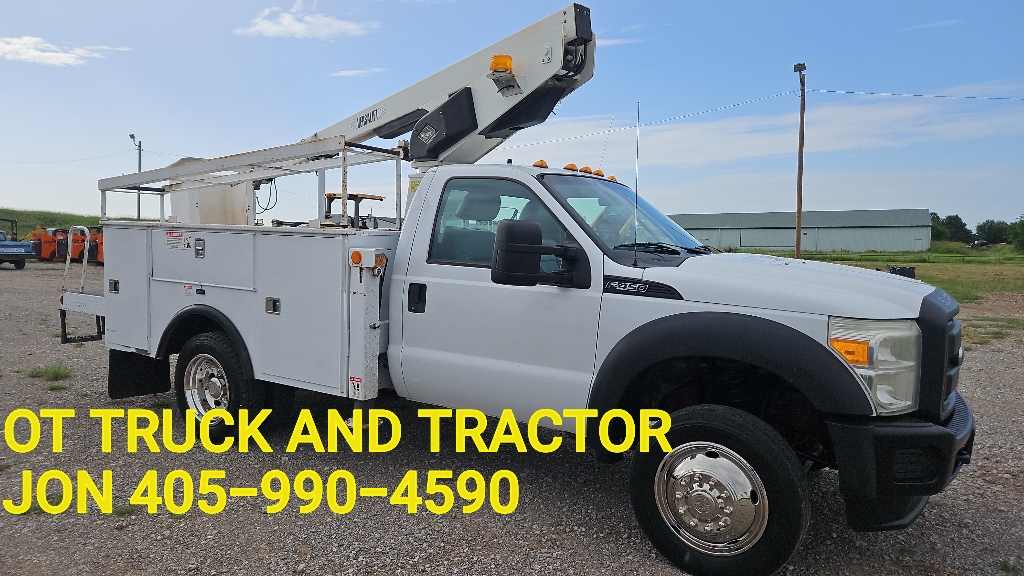 2013 Ford F-450 34ft Work Height Fiber Bucket Truck 6.8L Gas 34ft Work Height Fiber Bucket Truck 6.8L Gas Versa