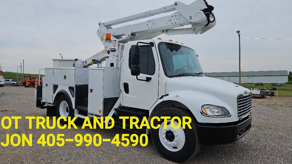2018 Freightliner M2 50ft Insulated Non-CDL Bucket Truck 6.7L Auto 67k miles 6615hrs