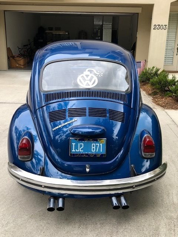 The 1970 Volkswagen Beetle 