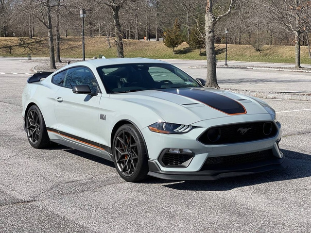 The 2021 Ford Mustang Mach 1 photos