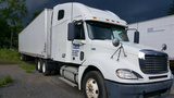 2010 Freightliner Columbia w/ 2012 Dry Van Utility Trailer