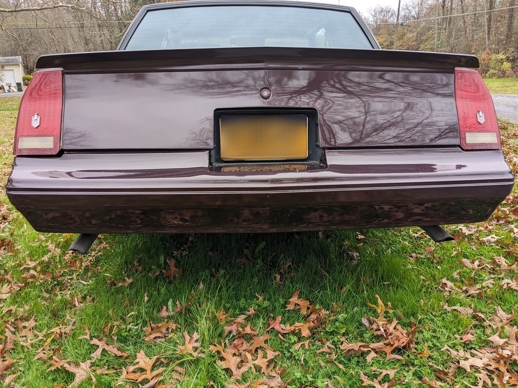 1987 Chevrolet Monte Carlo SS photo