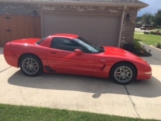 2003 Chevrolet Corvette Z06 Hardtop Coupe