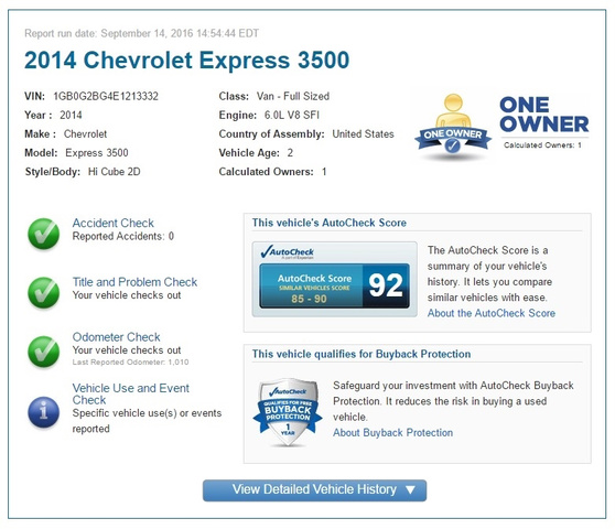 2014 Chevrolet Express 3500 3500 photo