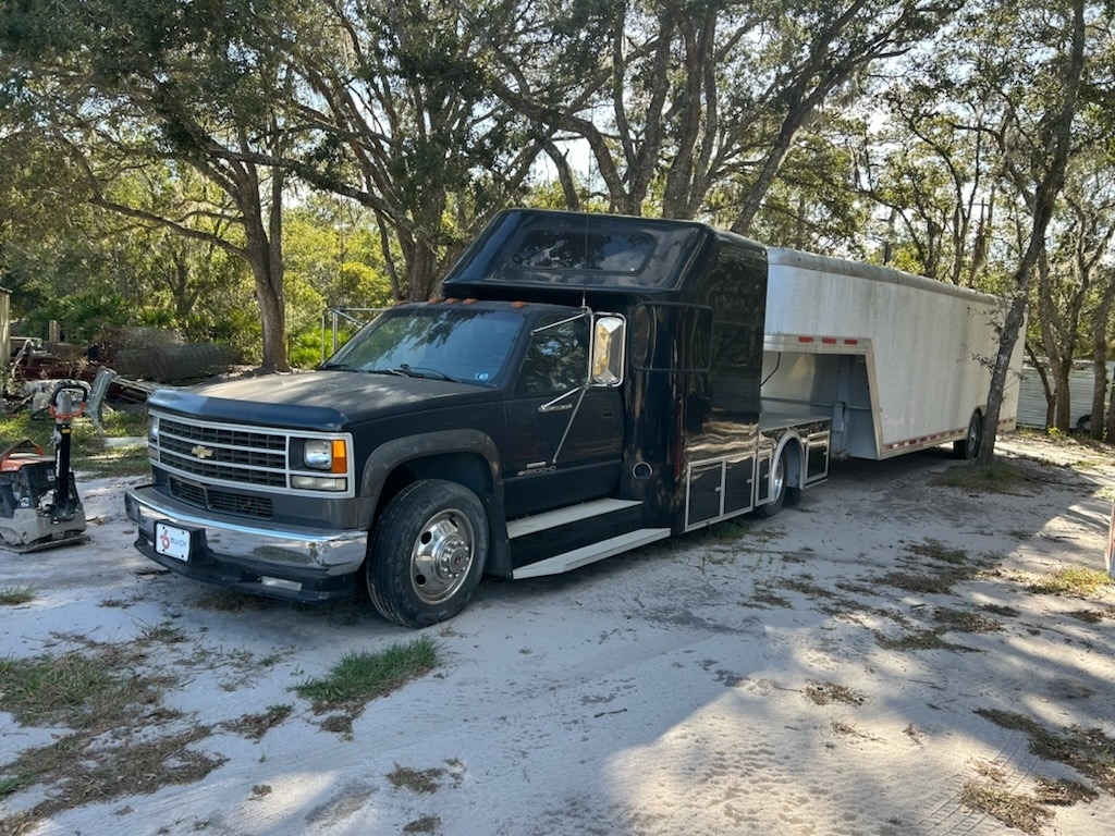 1992 Chevrolet Silverado 3500HD with Trailer Included