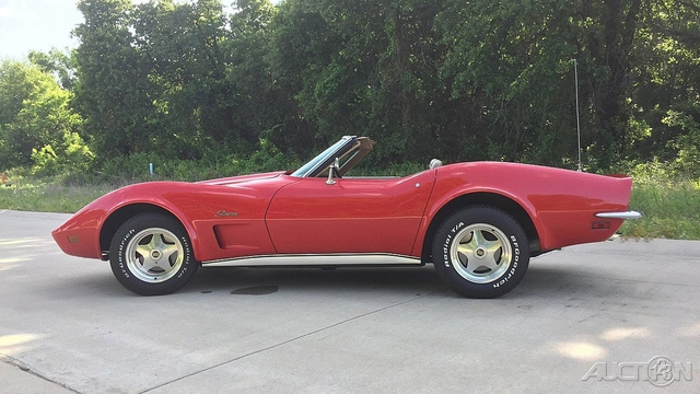 The 1973 Chevrolet Corvette stingray Convertible Numbers Matching photos
