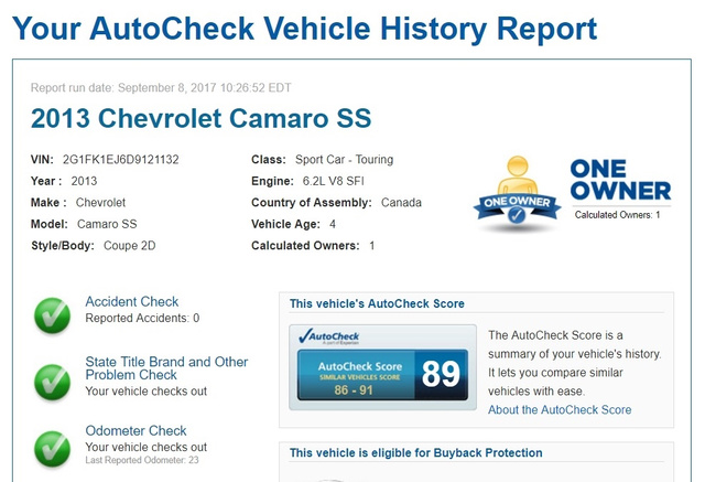 2013 Chevrolet Camaro SS photo