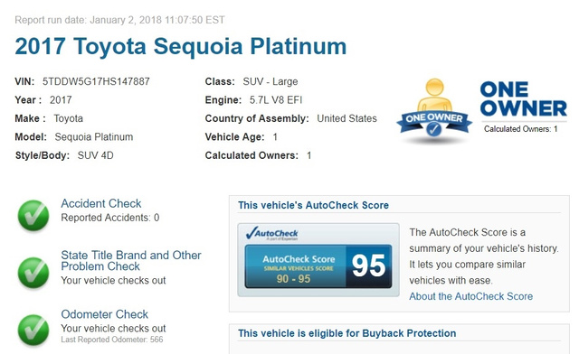 2017 Toyota Sequoia Platinum photo