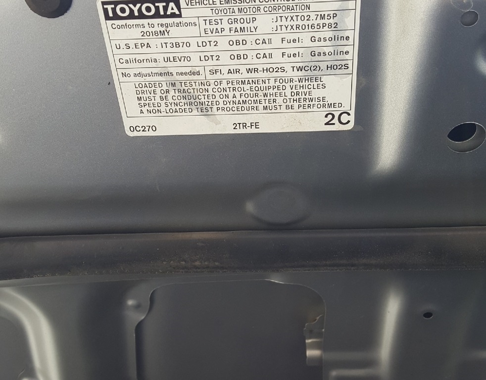 2018 Toyota Tacoma SR5 photo