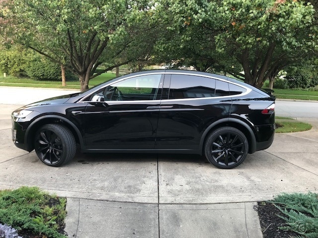 The 2018 Tesla Model X 100D photos