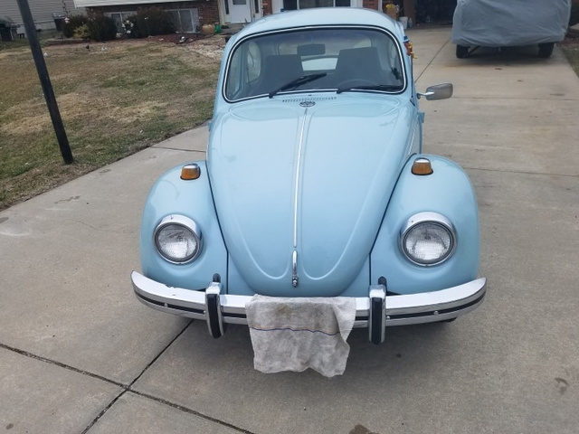 The 1968 Volkswagen Beetle 