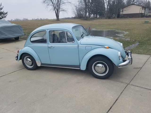 The 1968 Volkswagen Beetle 
