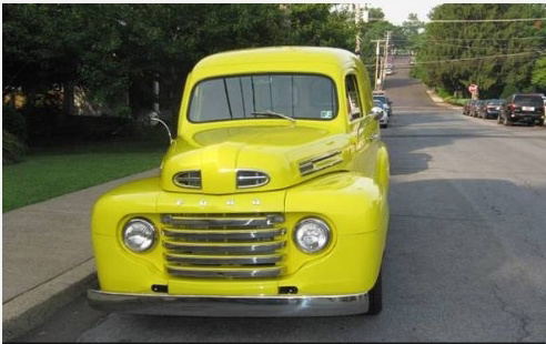 The 1949 Ford F1 Delivery Van