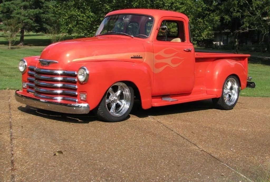 1954 Chevrolet C3100 Custom Deluxe Cab 5 Window Pickup