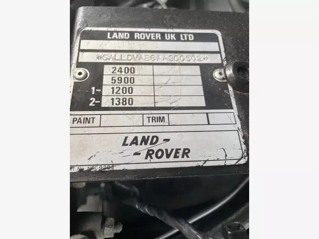 1987 Land Rover Defender  photo