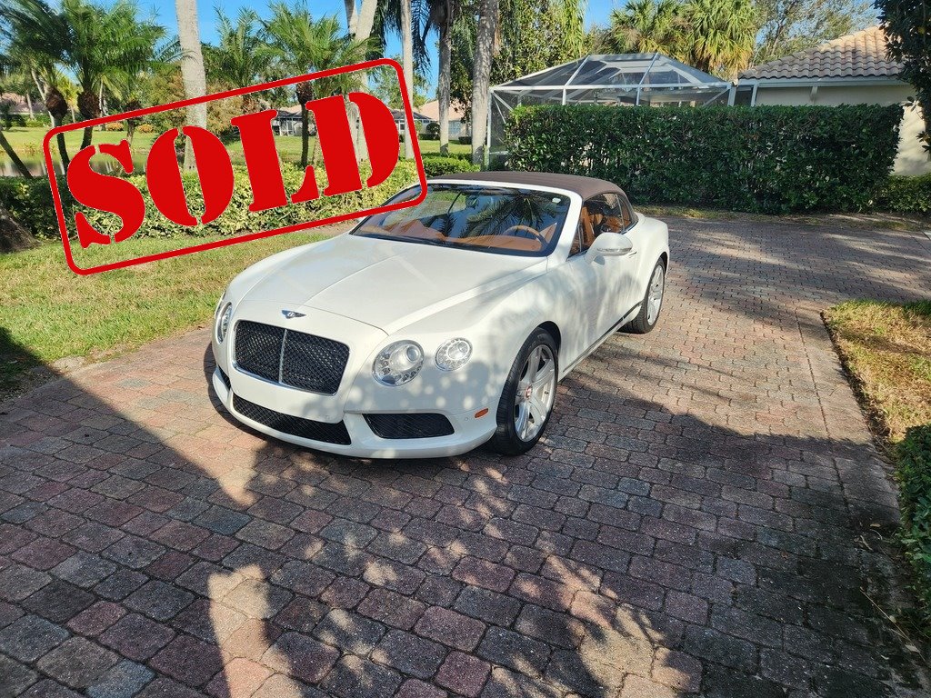 2013 Bentley Continental GT V8 Convertible