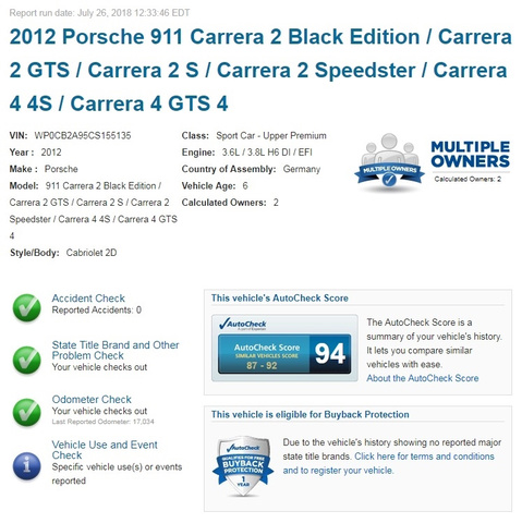2012 Porsche 911 Carrera 4S photo