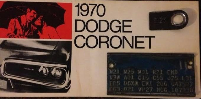 The 1970 Dodge Coronet 500