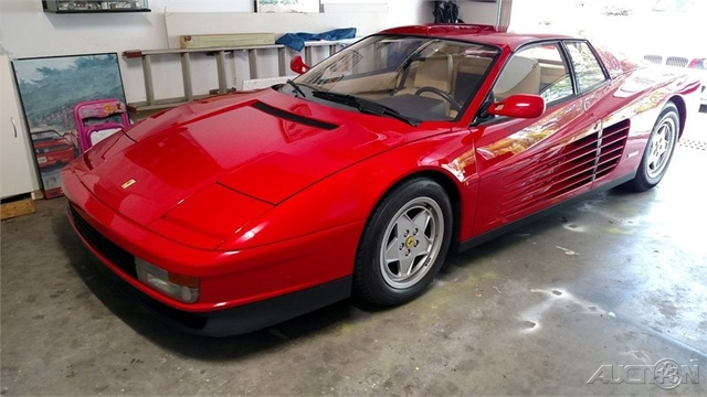 The 1988 Ferrari Testarossa  photos