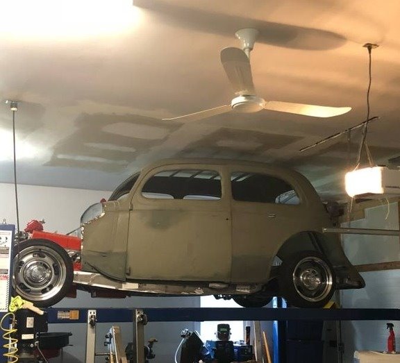 1935 Ford Slantback Project Coupe