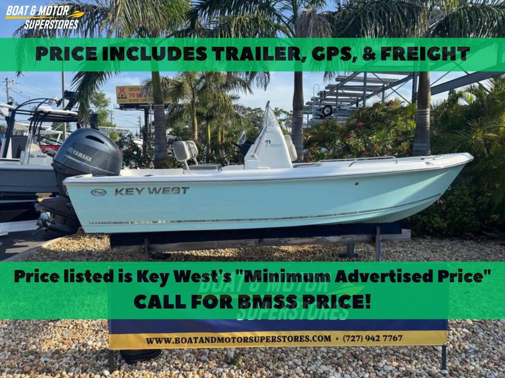2025 Key West Boats 1720 CC Yamaha 90HP