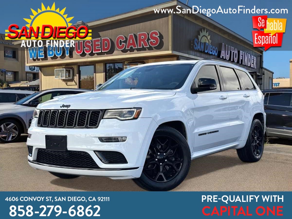 2021 Jeep Grand Cherokee Sport Hood, Black Badging, CALL 858-279-6862 SUV