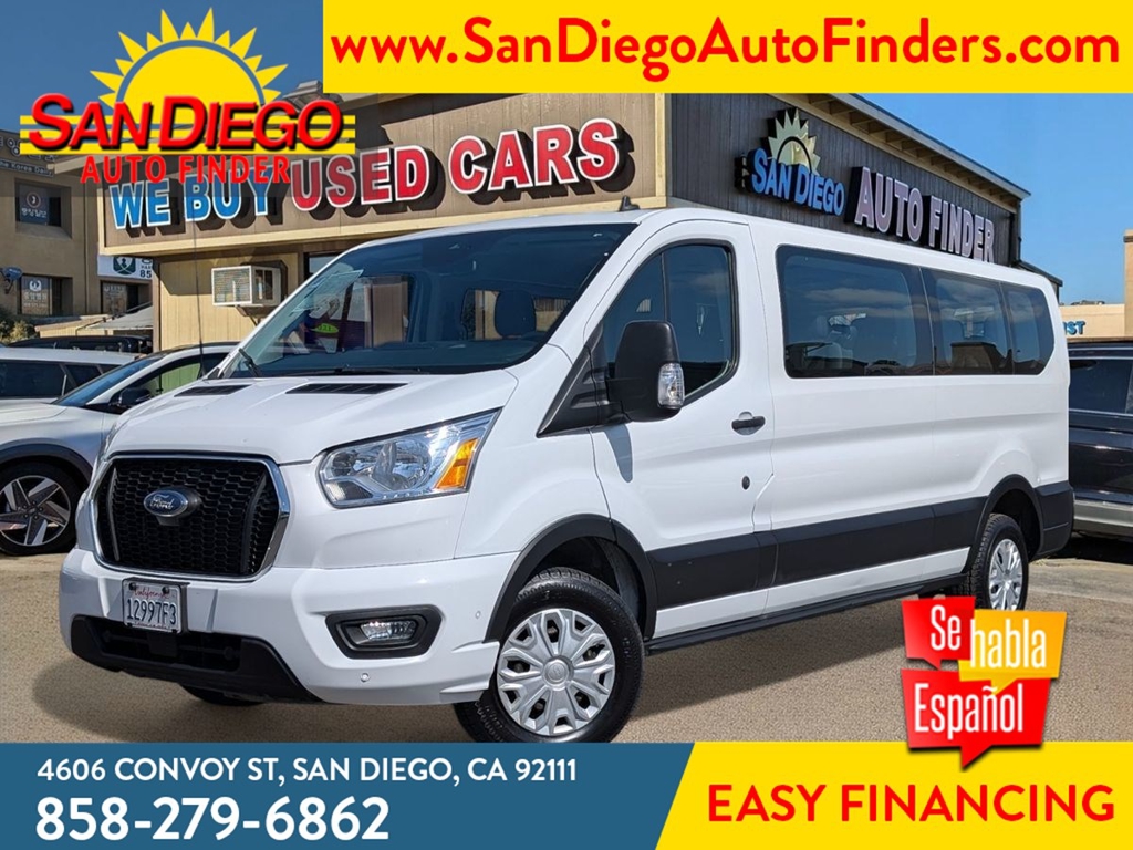 2021 Ford Transit 15 Passenger, Call Now 858-279-6862 Passenger Van
