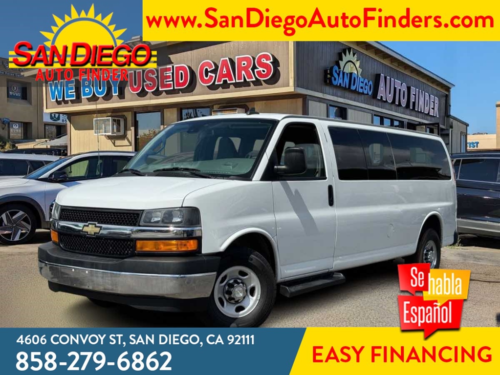 2020 Chevrolet Express 1-Owner, Clean Carfax, Call Now 858-279-6862 Passenger Van