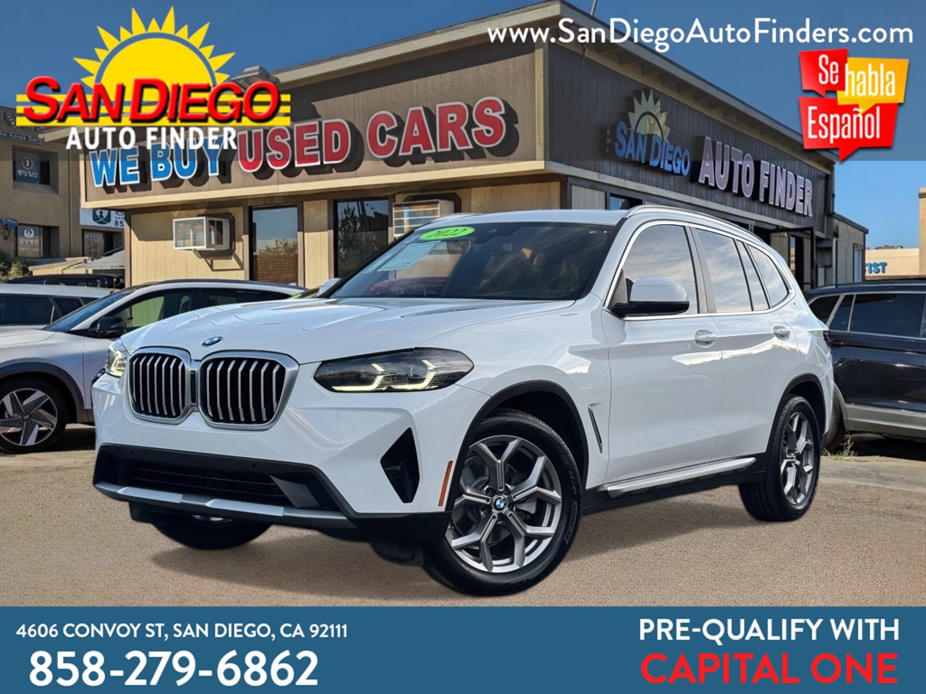 2022 BMW X3 Seats, Financing Available, CALL 858-279-6862 SUV