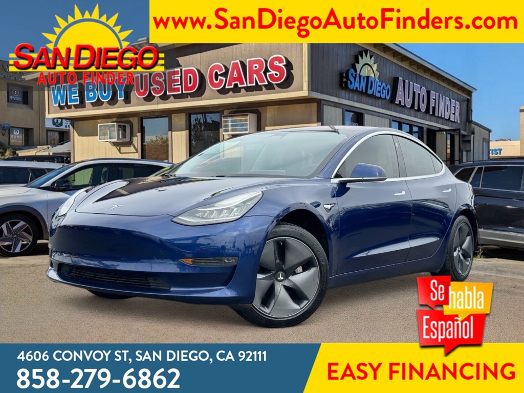 2018 Tesla Model 3 Long Range Battery, CALL NOW, **PRICE REFLECTS $4000 EV CREDIT** Sedan