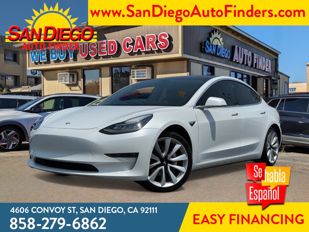 2018 Tesla Model 3 Long Range Battery Sedan
