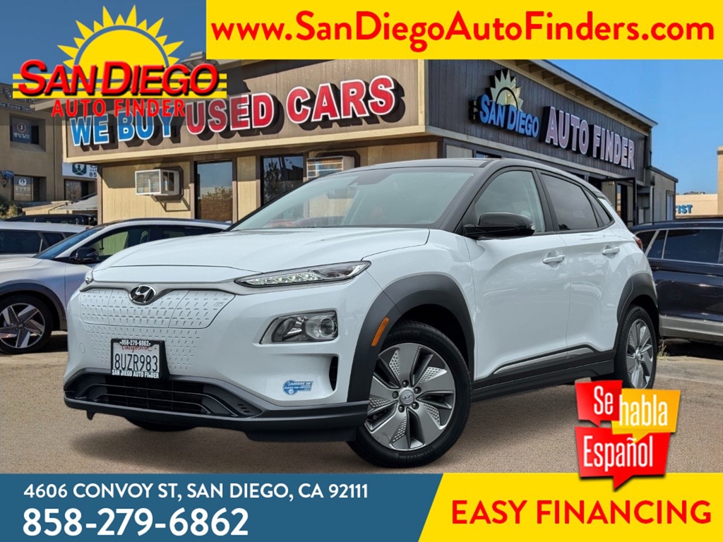 2021 Hyundai KONA Electric Super Nice, Easy Finance, 858 279 6862 SUV