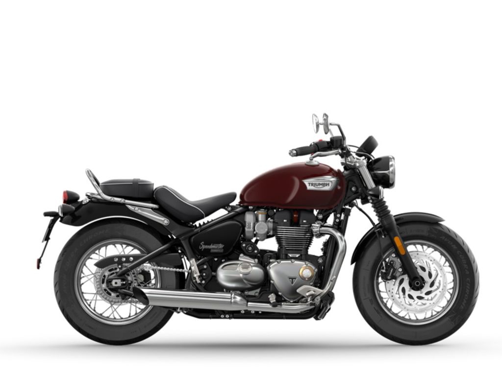 2023 Triumph Bonneville Speedmaster Cordovan Red Parallel Twin 1200